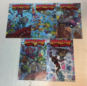 Bebop and Rocksteady Destroy Everything (2016) #1-5 VF/NM Set ~ IDW Comics