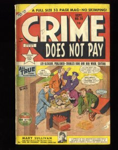 Crime Does Not Pay #79 VG 4.0