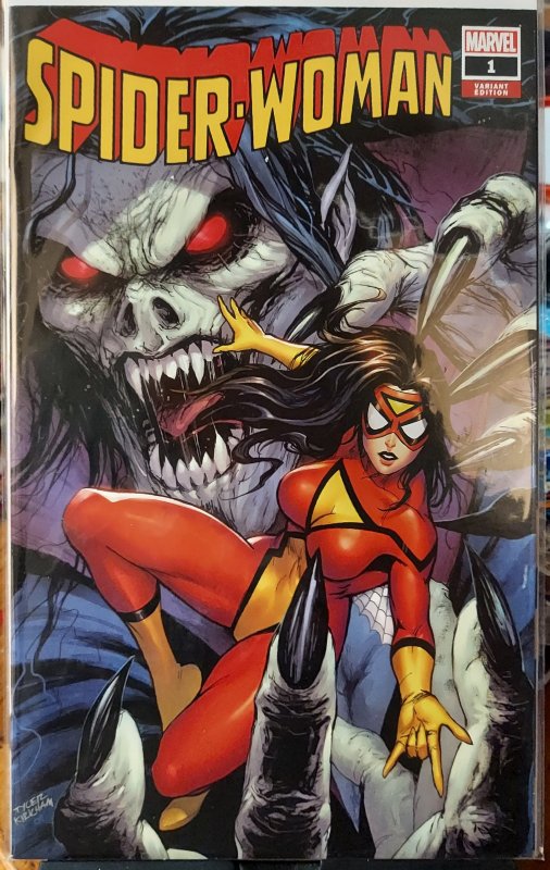 Spider-Woman #1 NM TYLER KIRKHAM MORBIUS CK VARIANT