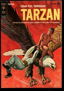 TARZAN #132 1962-1st Gold Key Issue-Valley of Monsters-Pin-up #1 back cover-E...