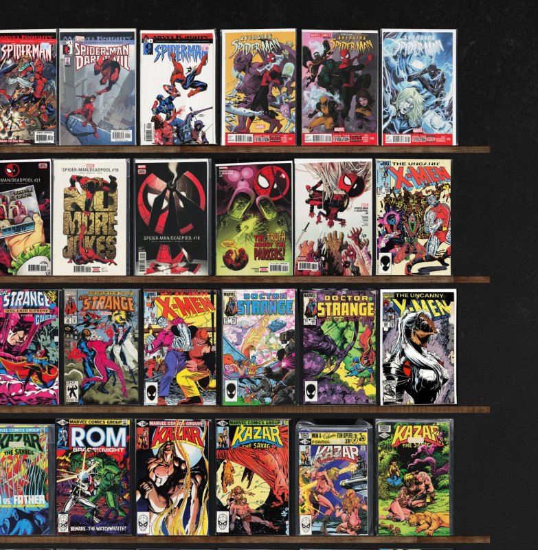 Huge Lot 150+ Comics with Spider-Man/Deadpool, The Uncanny X-Men & More!