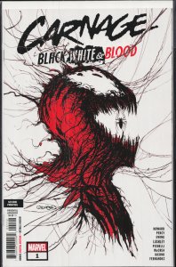 Carnage: Black, White & Blood #1 Second Print Cover A (2021) Carnage