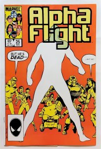 Alpha Flight #25 (Aug 1985, Marvel) VF