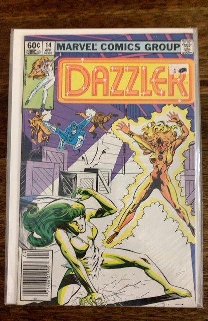 Dazzler #14 Newsstand Edition (1982)
