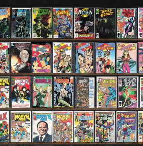 Huge Lot 150+ Comics with Marvel Age, Jon Sable, Freelance, Batman & More!