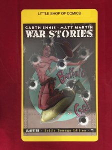 War Stories #1 1:3 Battle Damage Variant VFNM Garth Ennis Avatar Press 2014