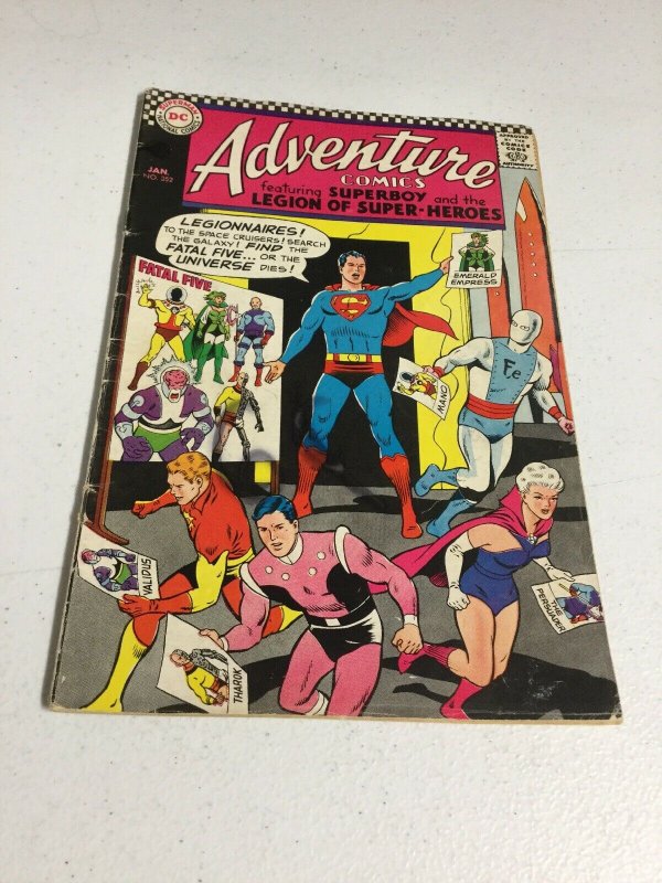 Adventure Comics 352 Vg- Very Good- 3.5 Marked With Sharpie DC Comics