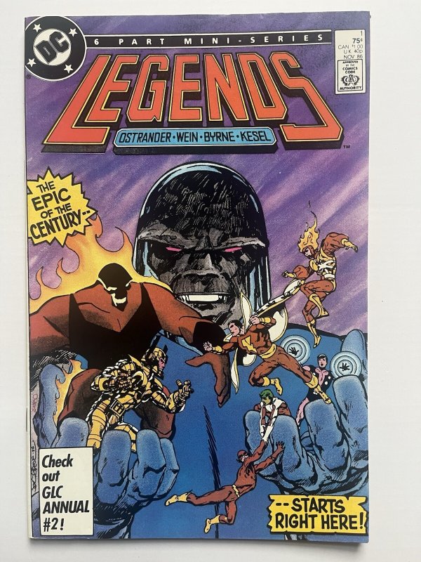 Legends Comic Lot Issues #1 #2 #5 (1986 DC) 1st App Amanda Waller Suicide Squad