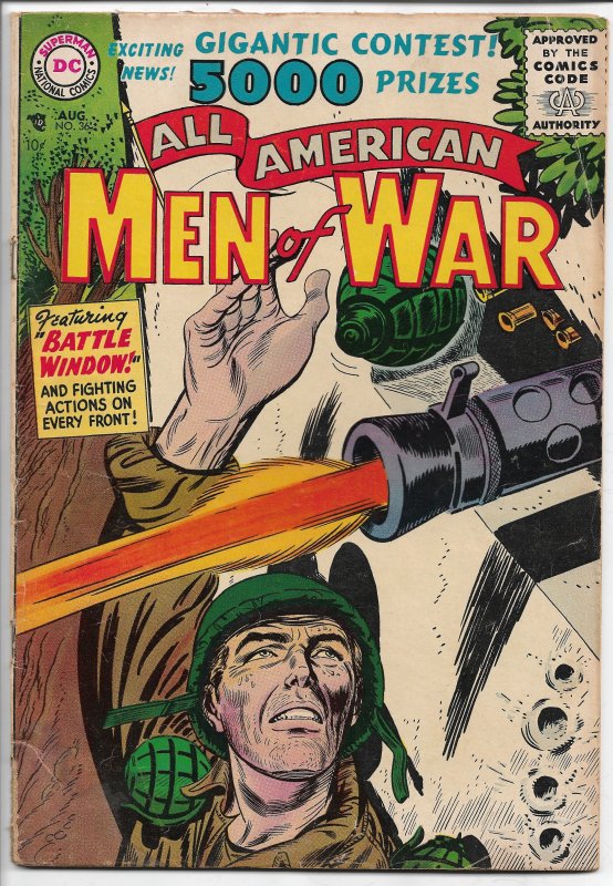 All American Men of War 36 - Silver Age - Aug. 1956 VG-