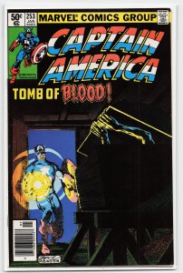 Captain America #253 (1981) Captain America [Key Issue]