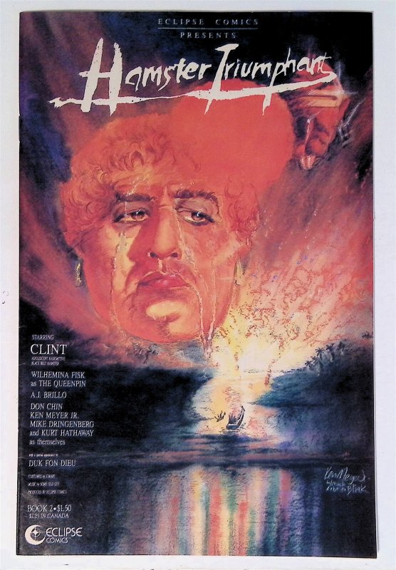 Clint: The Hamster Triumphant #2 (1987, Eclipse) FN/VF