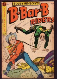 BOBBY BENSON'S B-BAR-B RIDERS #19 DICK AYERS ART 1953 G
