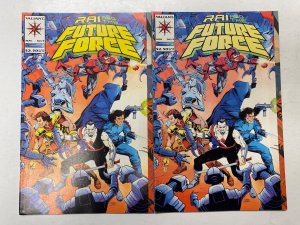 5 VALIANT comic books Rai Future Force Chaos Effect 8 KM32