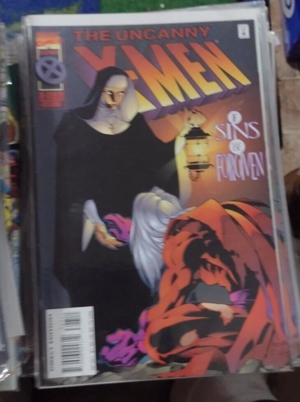 UNCANNY X-MEN # 327  1995 MARVEL DISNEY KEY 1ST JOSEPH  MAGNETO CLONE