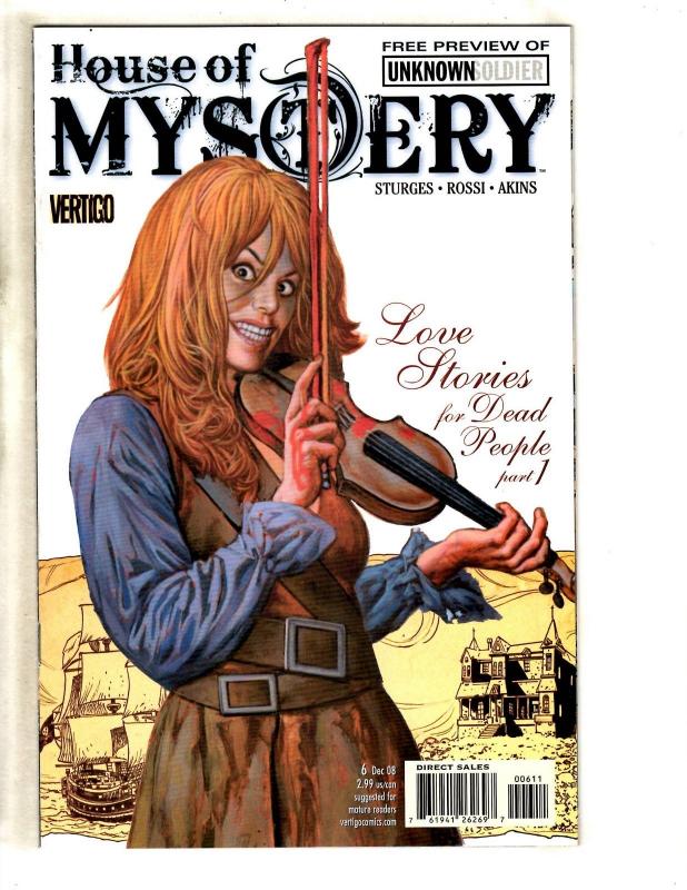 Lot Of 10 House Of Mystery DC Comic Books # 1 2 3 4 5 6 7 8 9 10 Horror Fear JC2