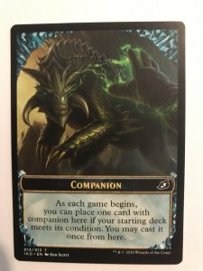 COMPANION (Token / Icon) 013 : Magic the Gathering MTG card; IKORIA, NM