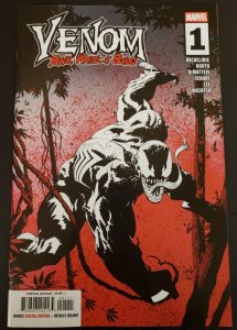 VENOM BLACK WHITE & BLOOD #1 MARVEL COMICS 2025 GREG CAPULLO MAIN COVER NM