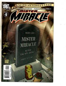 Lot Of 5 Mister Miracle DC Comic Books # 1 (2)  2 3 4 Seven Soldiers CR15