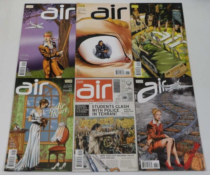 Air #1-24 VF/NM complete series G. Willow Wilson - Vertigo Comics ; DC