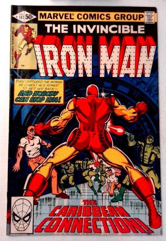 Iron Man #141 Marvel 1980 FN+ Bronze Age Comic Book 1st Print