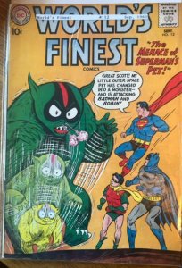 World's Finest Comics #112 (1960) Superman and Batman and Robin 