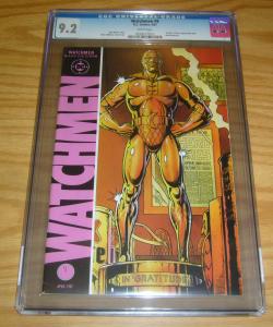 Watchmen #8 CGC 9.2 alan moore - dave gibbons - death of nite owl 1987 dc comics