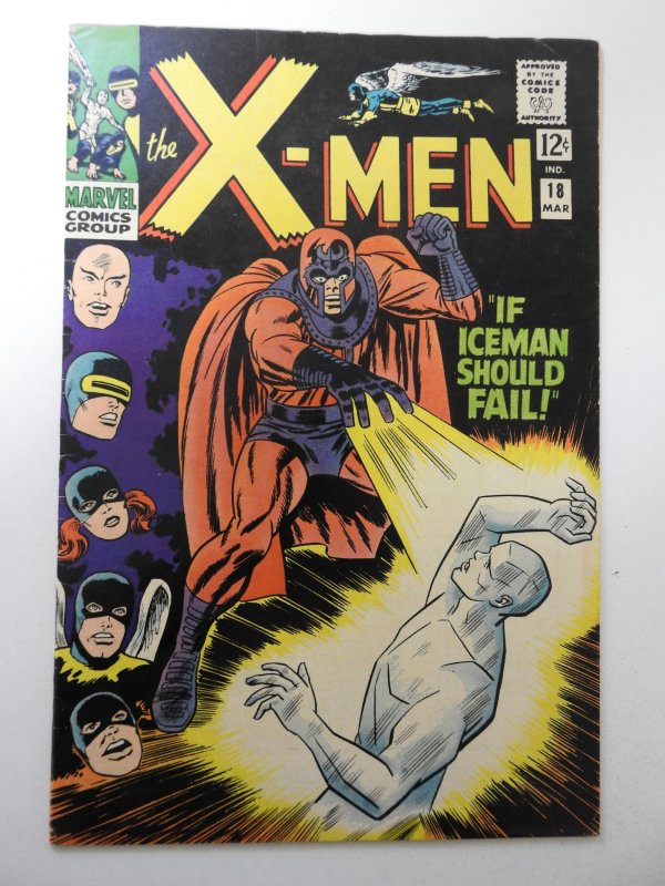 The X-Men #18 (1966) FR/GD Cond ads cut out of last 2 pages doesn't impa...