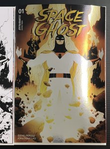 SPACE GHOST #1 CVR J 1:10 FOIL + O 1:25 LEE & CHUNG SET 2024 Dynamite PROSHIPPER