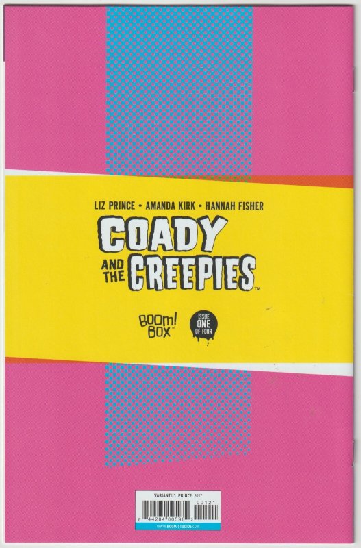 Coady And The Creepies #1 (Mar 2017, Boom Box), MT condition (9.9)
