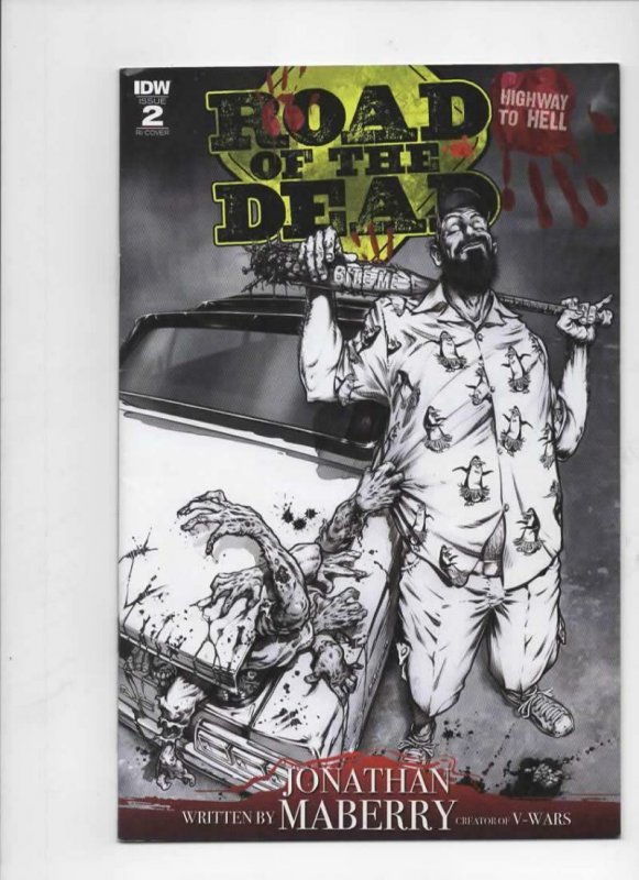 ROAD of the DEAD #2, VF, Highway to Hell, 2018, Variant, Zombies, Horror