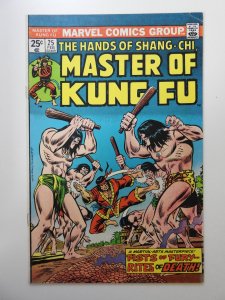 Master of Kung Fu #25  (1975) FN/VF Condition! MVS intact!