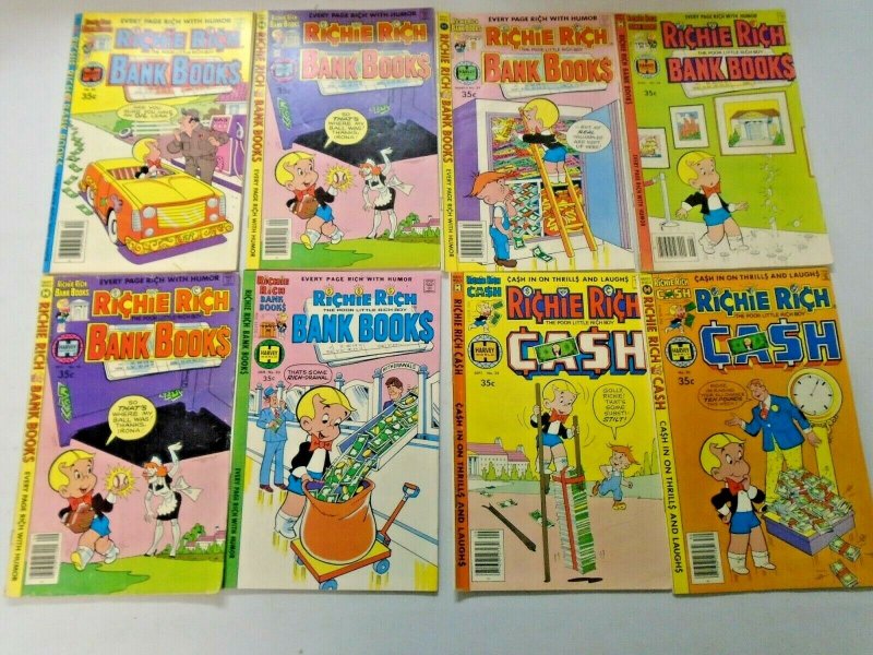 Richie Rich Harvey Comic Lot 35¢ Covers 50 Different Average 5.0