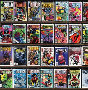 Huge Lot 140+ Comics with Wolverine, Iron Man, Incredible Hulk & More!