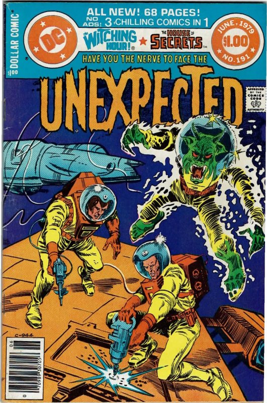 The Unexpected #191 Joe Orlando Cover VF-