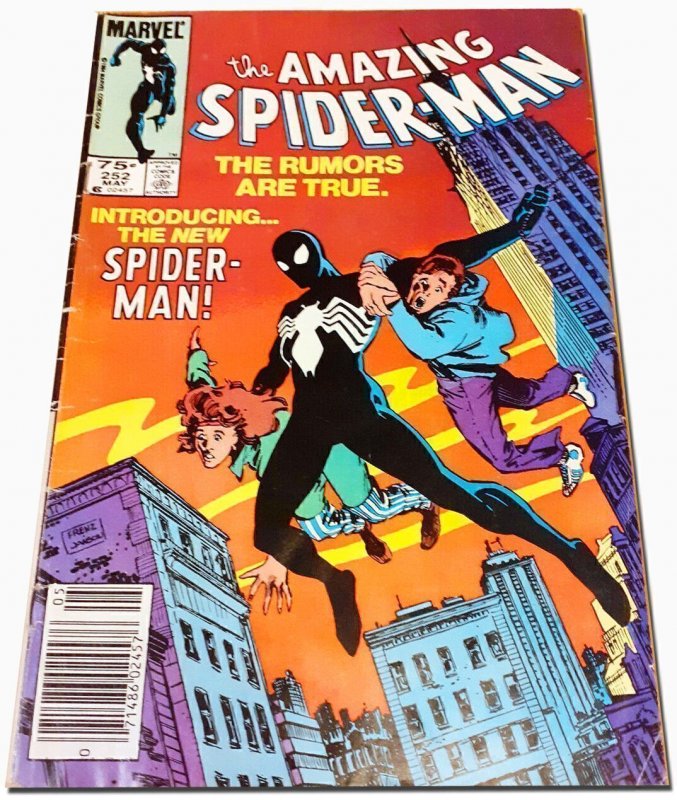 Spider-Man #252 (1984) KEY VERY RARE 75-CENTS NEWSSTAND VARIANT 1:50* VG/FN