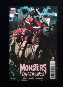 Monster Unleashed #3 (2ND SERIES) MARVEL Comics 2017 NM-