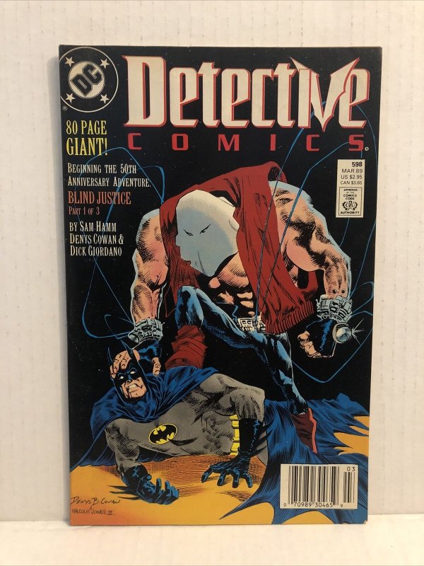 Detective Comics #598 Newsstand