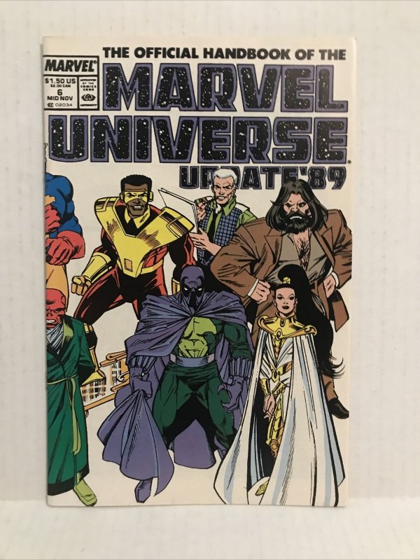 The Official Handbook Of The Marvel Universe #6