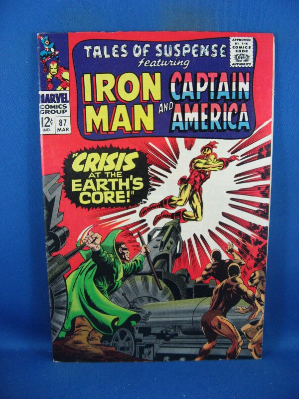 TALES OF SUSPENSE 87 F VF 1967 MARVEL IRON MAN