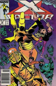 X-Factor #22 (Newsstand) FN ; Marvel | Archangel Cameo