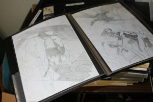 Small Comic Art Storage Portfolios from Anthony's - Fits 24 Pages - 9 x 12 