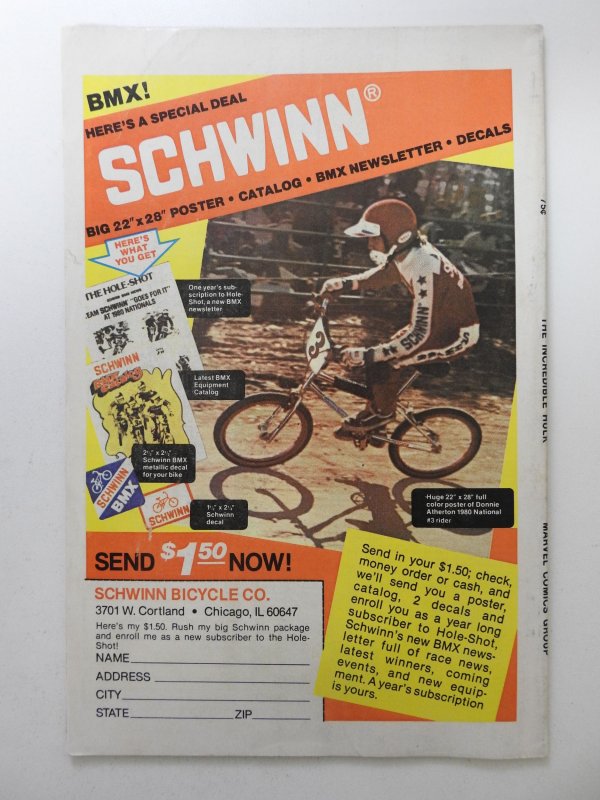 The Incredible Hulk #250 (1980) Sharp VG/Fine Condition!