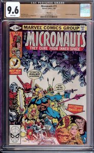 Micronauts #18 (Marvel, 1980) CGC 9.6