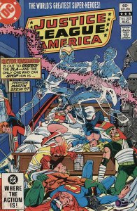 Justice League of America #205 FN ; DC | George Perez Hector Hammond