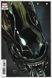 Alien #1 Nauck Headshot Variant (Marvel, 2021) NM