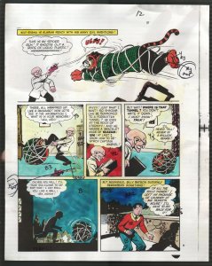 Hand Painted Color Guide-Capt Marvel-Shazam-C35-1975-DC-page 12-Batson-VG