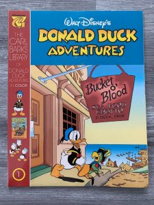 Walt Disney DONALD DUCK ADVENTURES #1 Carl Barks Library SEALED + Card Gladstone