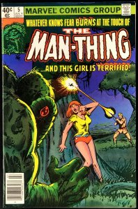 Man-Thing #5 (1980) VF Newsstand