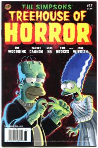 SIMPSONS TREEHOUSE OF HORROR #17, NM, Frankenstein, 2011, Homer, Bart, Bongo