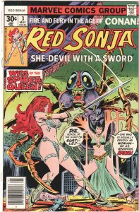 Red Sonja #3 (1977) Red Sonja